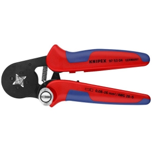 Knipex 97 53 04 Crimping Pliers Self-Adjusting for End Sleeves Ferrules 180mm Sq